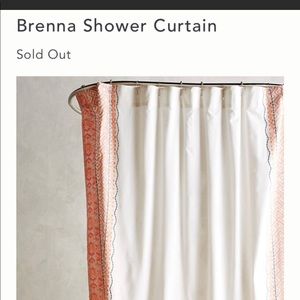 Anthropologie shower curtain